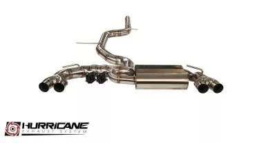 Hurricane Exhaust 3.5" ECE Klappenanlage für Cupra Leon 300 4 KL